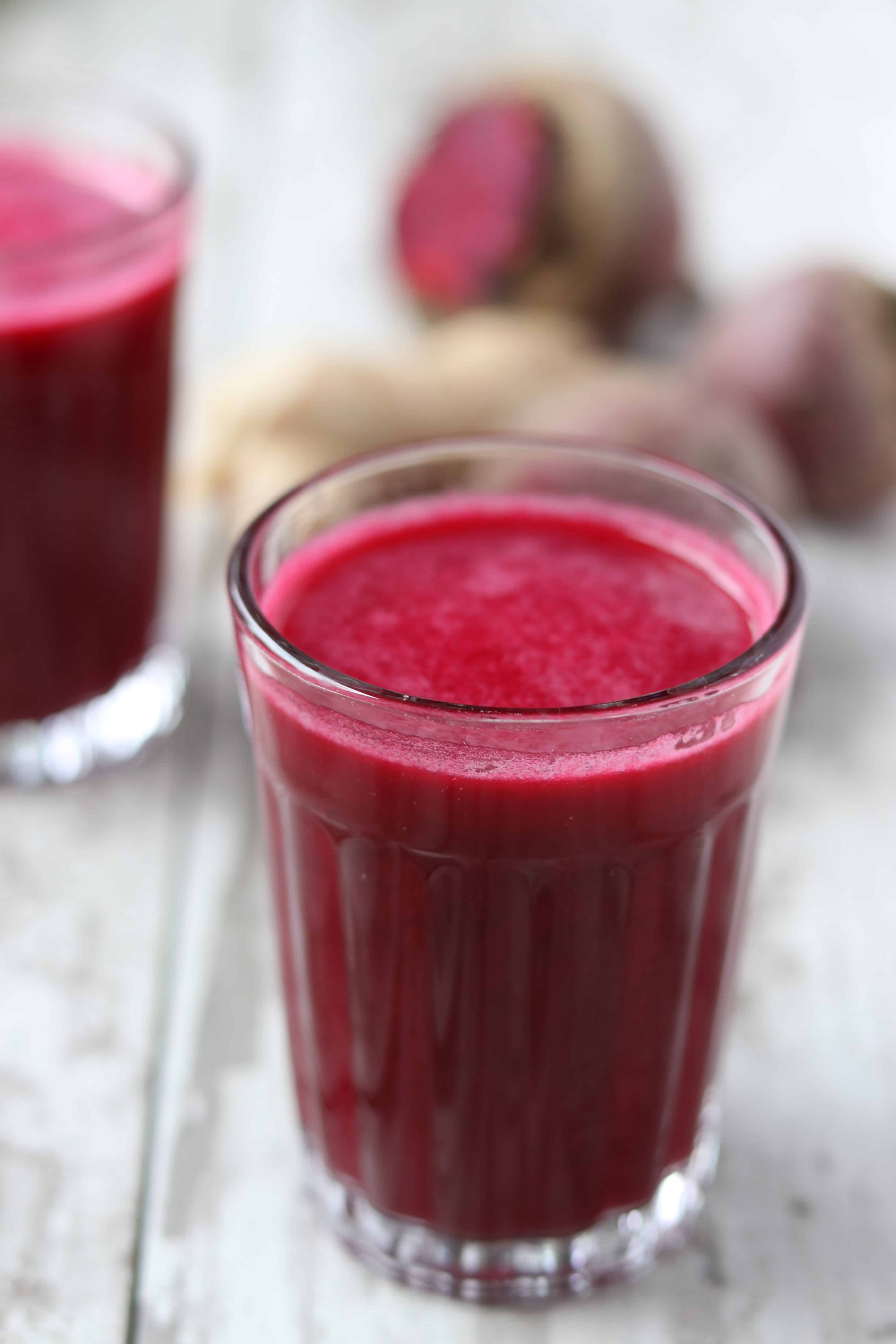 Beet Apple Ginger Smoothie True North Kitchen