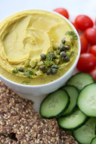 Curried Split Pea Hummus