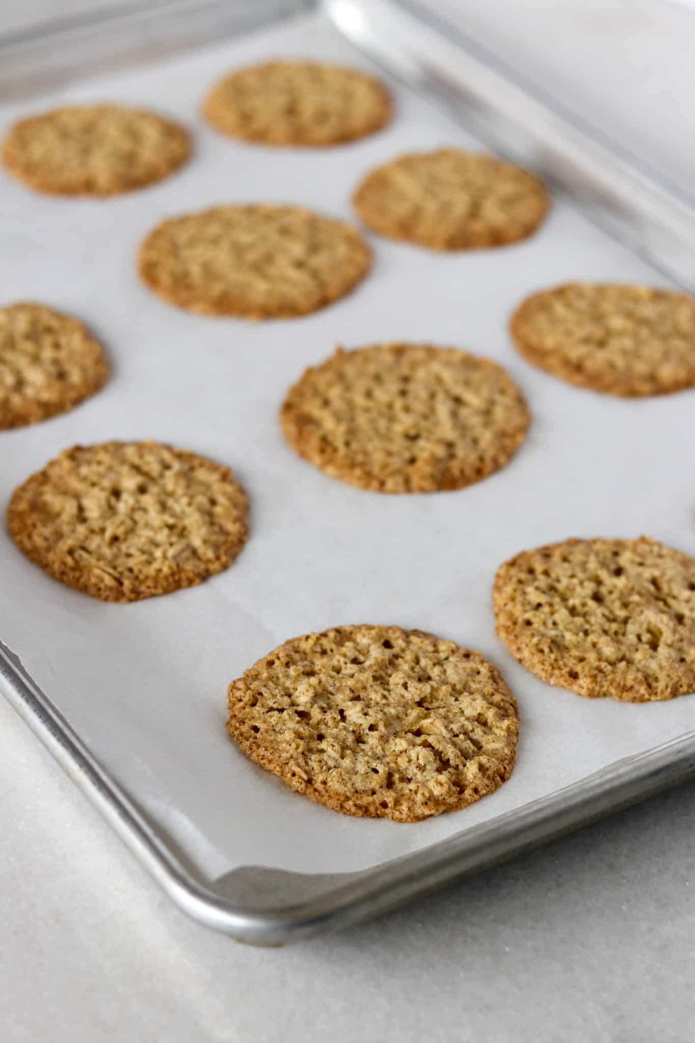Brown Butter Swedish Oat Crisps (Havreflarn) True North Kitchen