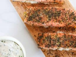 Easy Grilled Cedar Plank Salmon With Creamy Horseradish Sauce True North Kitchen,When Do Puppies Eyes Open Up