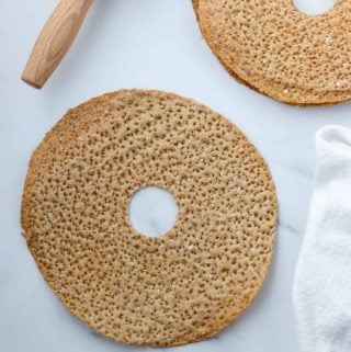 Sourdough Rye Crispbread (Knäckebröd)