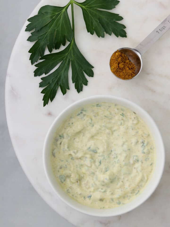 3 Ingredient Horseradish Yogurt Sauce True North Kitchen