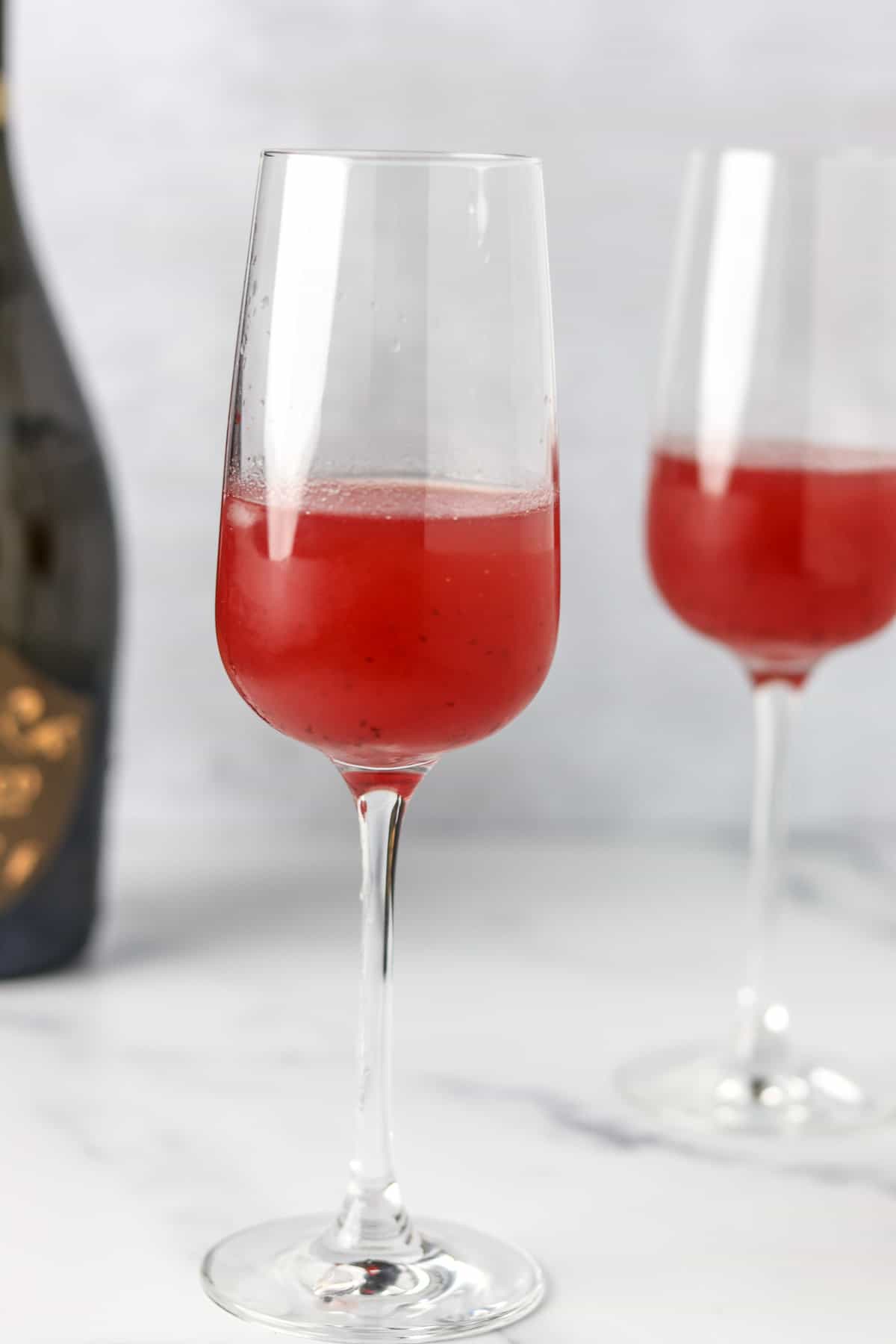 Swedish 75 (Lingonberry - Kitchen Cocktail) North True