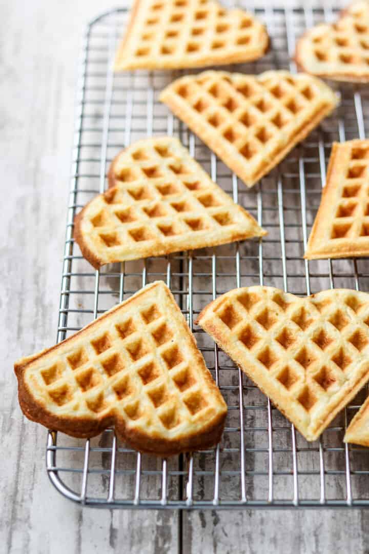 Norwegian Waffles (Hjertevafler) - True North Kitchen