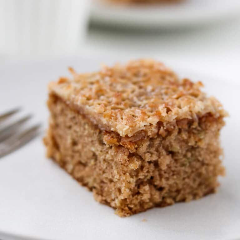 Danish Dream Cake with Oats and Warm Spices (Drømmekage)