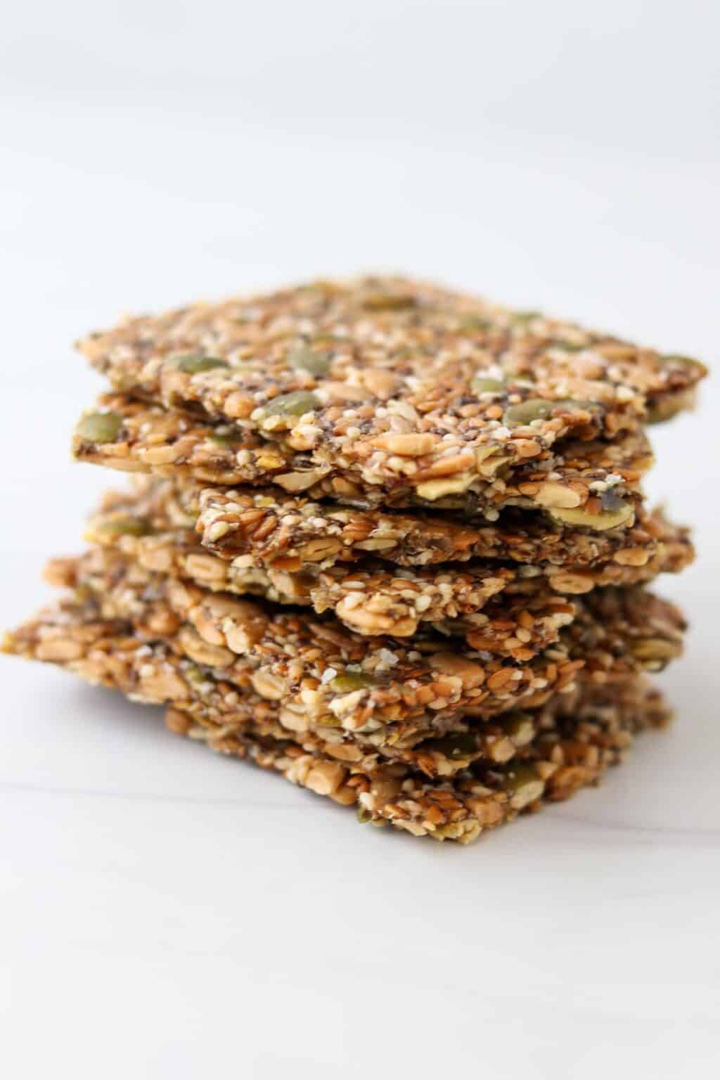 GlutenFree Seed Crackers (Norwegian Crispbread) True North Kitchen