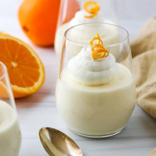Light and Creamy Orange Mousse - True North Kitchen