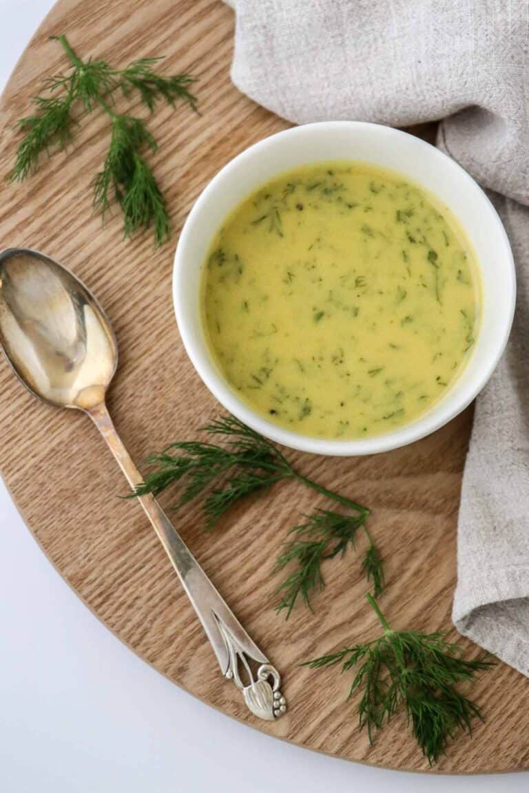 Traditional Mustard Dill Sauce for Gravlax (Gravlaxsås) True North