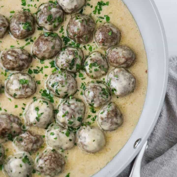 Featured image for Swedish Meatballs with Gravy.