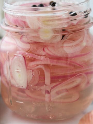 Featured image of Quick Pickled Shallots.
