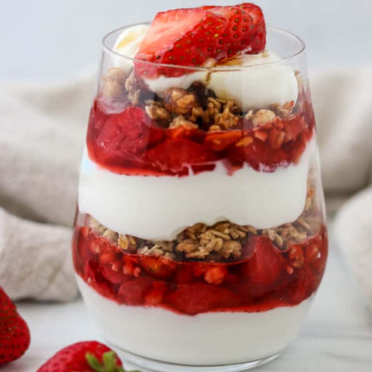 Homemade Granola and Yogurt Parfaits True North Kitchen