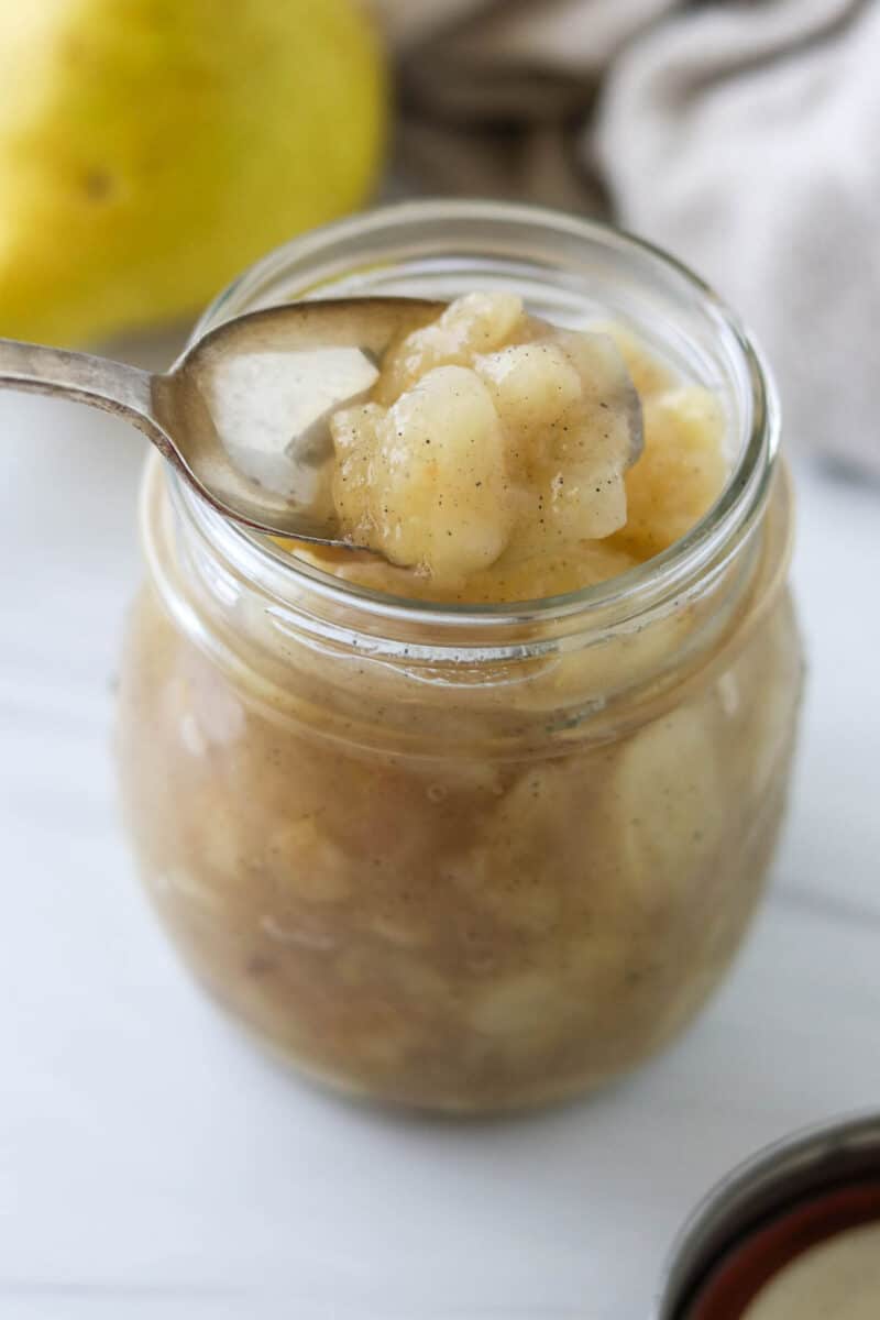 Simple Pear Compote True North Kitchen