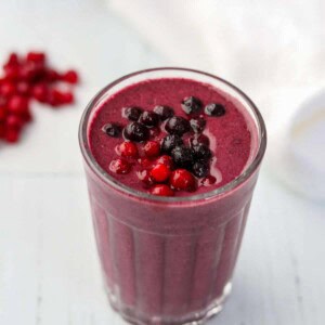 Featured image for Blueberry Lingonberry Smoothie.