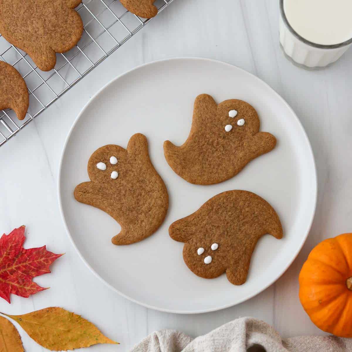 Spooky Swedish Halloween Ginger Cookies