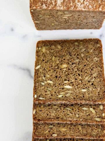 Featured image for Easy Overnight Danish Rye Bread (Rugbrød).