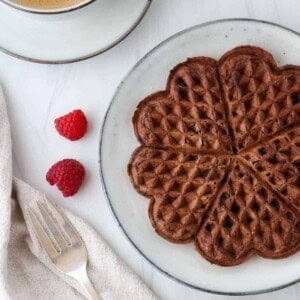 Featured image for Scandinavian-Style Chocolate Waffles.