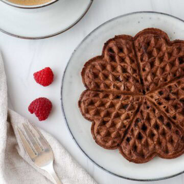 Featured image for Scandinavian-Style Chocolate Waffles.