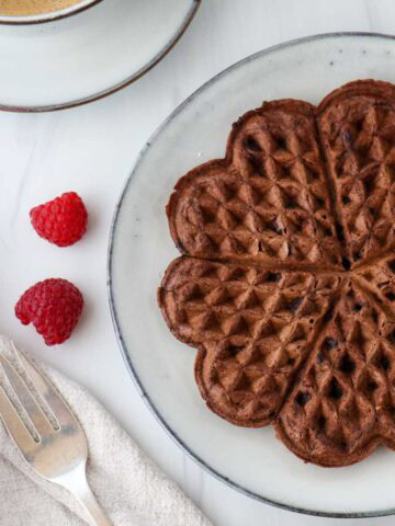 Featured image for Scandinavian-Style Chocolate Waffles.