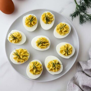 Featured image for Deviled Eggs with Dill.