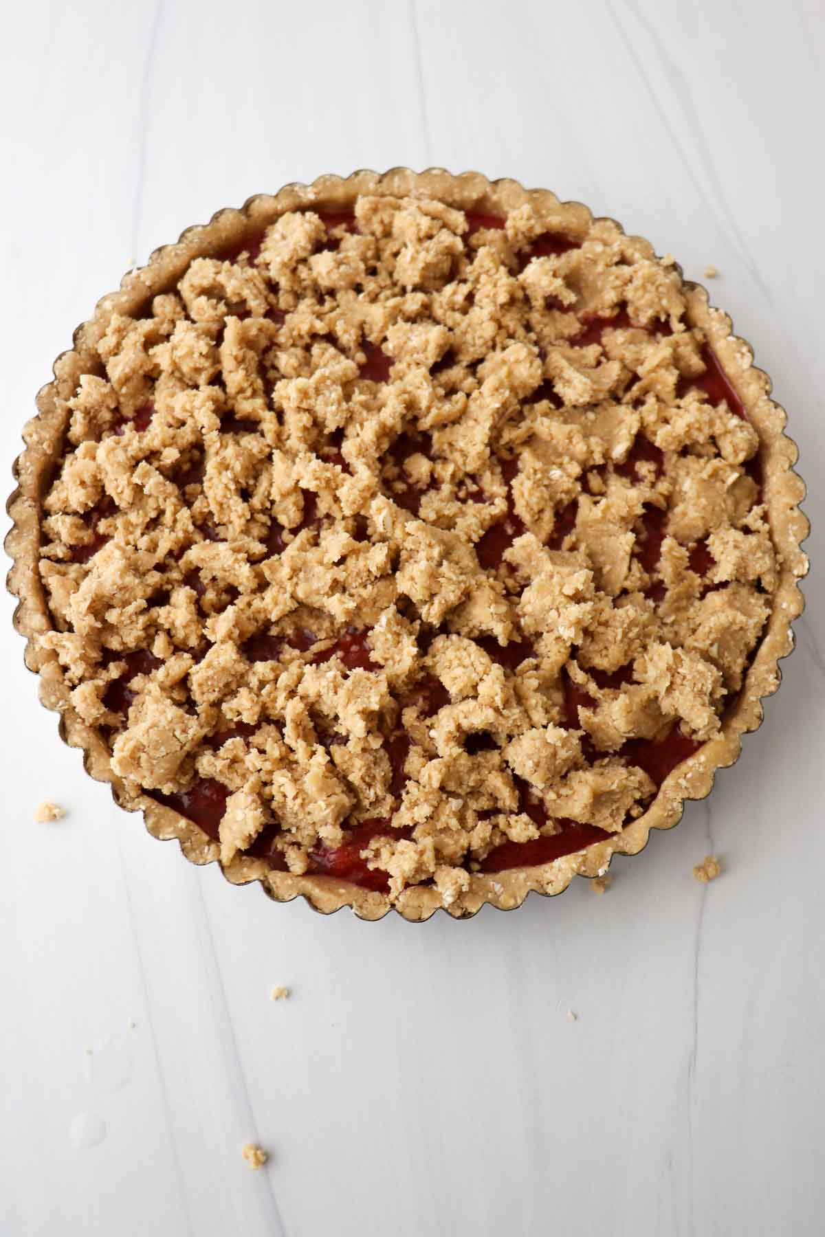 Unbaked Icelandic Happy Marriage Cake (Hjónabandssaela).