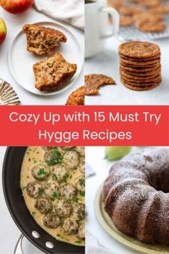 Pinterest Pin for Hygge Recipes.