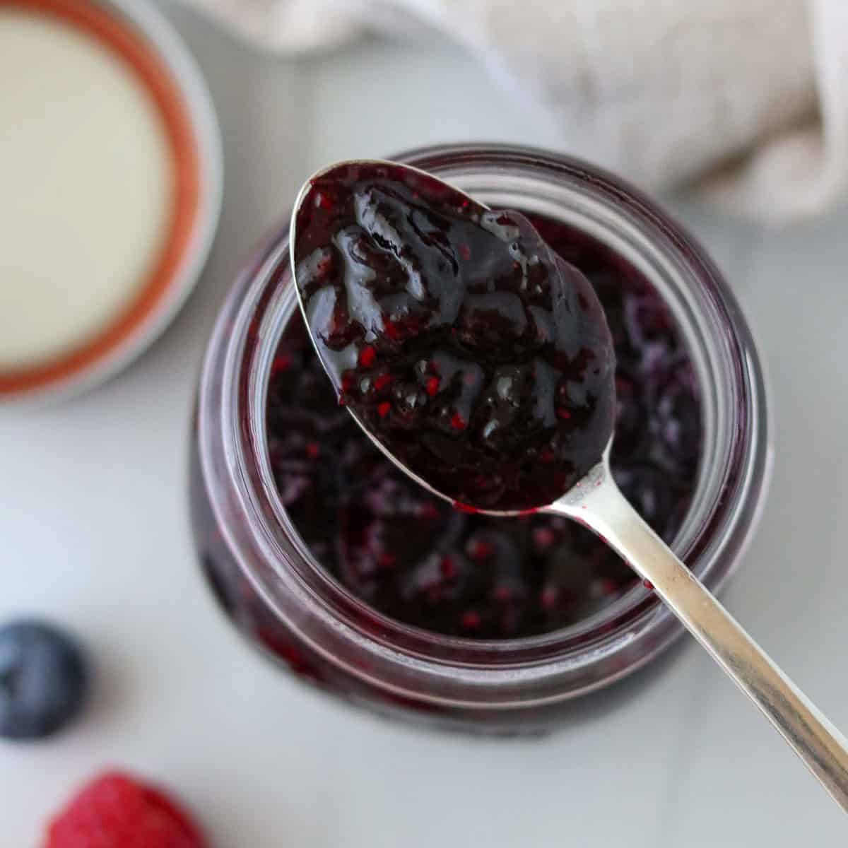 Swedish Queen's Jam (Blueberry Raspberry Jam)