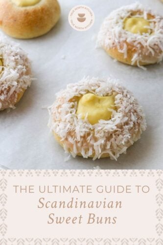 Pinterest pin 2 for The Ultimate Guide to Scandinavian Sweet Buns.