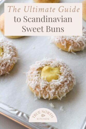 Pinterest pin 1 for The Ultimate Guide to Scandinavian Sweet Buns.